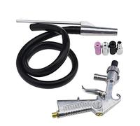 OTOTEC Air Sandblaster à Siphon Outil Métallique Sableuse à Sable Kit Buses d'air de Sablage avec Boutons à Tube