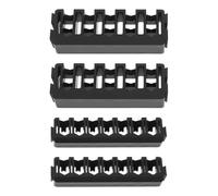 OTOTEC Ensemble de 4 Porte-embouts Compatible avec DeWalt .Contient 14 Embouts de 1" Et 10 Embouts de 2" Organiseur de Forets en Plastique.