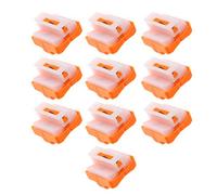 OTOTEC Lot de 10 lames de coupe papier A4 de rechange pour photo Orange avec design de pression sûre