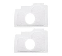 OTOTEC Lot de 2pcs Filtres à Air de Rechange Compatible avec Stihl MS170 MS180 017 018 Tampons Filtrants pour Tondeuses à Gazon Filtres à Air en Coton Double Couche 90x65mm, Blanc