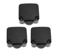OTOTEC Lot de 3 interrupteurs de porte à réinitialisation automatique pour armoire 202 A 250 V Noir
