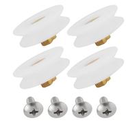 OTOTEC Lot de 4 rouleaux coulissants pour serre - 22,5 mm - Compatible avec les halls Juliana