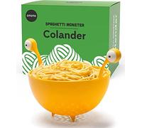 OTOTO Spaghetti Monster Passoire de cuisine pour égoutter les pâtes, légumes, fruits - Passoire avec poignée - Dimensions 30,5 x 21 x 19 cm - Sans BPA et passe au lave-vaisselle