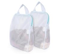 OTraki 2 Filet à Linge avec Poignées, 10 x 12 in Sac a Linge Machine a Laver avec Grande Ouverture Petits Filet De Lavage Suspendus pour Soutiens-Gorge, Lingerie, Chaussettes Et Vêtements De Bébé