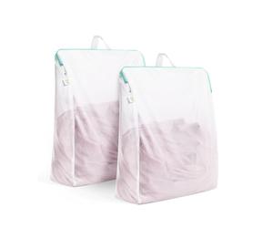 OTraki 2 pièces Filet à Linge Machine à Laver,30,5 x 40,6 cm Sac à linge Réutilisables pour Vêtements Délicats,Filet à Linge avec Fermetures éclair poignées,Sac à linge pour machine à laver