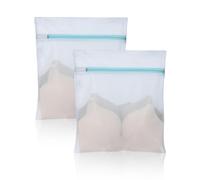 OTraki 2 Pièces Filet à Linge Machine a Laver, 30x40cm Filet Machine a Laver avec Fermeture éclair Linge Machine à Laver Réutilisable Sac à Linge de Voyage pour Délicats Sous-Vêtements Chaussettes