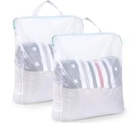 OTraki Lot de 2 Filet Linge Machine à Laver 60 x 80 cm, Sac Linge Sale Voyage avec Poignée Fermeture Eclair, Filet Lavage Machine à laver pour Sous-vêtements Blouse Chemises