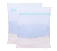 OTraki Lot de 2 Grande Filet a Linge Machine à Laver, 40x50 cm Sac de Lavage Machine à Laver avec Fermeture Eclair, Réutilisable Filet à Linge pour Manteaux, Articles, Chemisier