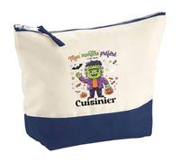 Otshirt Pochette Mon Monstre Préféré C'est Mon Cuisinier - Pouch - Idée Pochette Rangement Cadeau Anniversaire Fête Original Famille Travail Départ Collègue Retraite Noël.