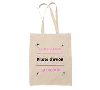 Otshirt Sac Priorite N1 dans ma vie Cest ma Pilote davion - Idée Sac Cadeau Cadeau Anniversaire Fête Original Famille Travail Départ Collègue Retraite Noël. - Taille Unique