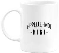 Otshirt Tasse appelle moi kiki | Mug Céramique 330ml, Imprimé en France, cadeau humour anniversaire original rigolo humoristique