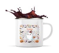 Otshirt Tasse Métal Mon Fantome Préféré C'est Louna - Mug - Idée Tasse Personnalisable en Métal Cadeau Anniversaire Camping Fête Original Famille Travail Départ Collègue Retraite Noël.