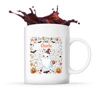 Otshirt Tasse Mon Fantome Préféré C'est Charlie - Mug - Idée Tasse Personnalisable Cadeau Anniversaire Fête Original Famille Travail Départ Collègue Retraite Noël.