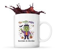 Otshirt Tasse Mon Monstre Préféré C'est Mon Secretaire de direction - Mug - Idée Tasse Personnalisable Cadeau Anniversaire Fête Original Famille Travail Départ Collègue Retraite Noël.