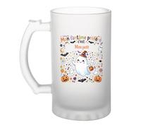 Otshirt Verre à Bière Mon Fantome Préféré C'est Mon petit - Beer Glass - Idée Chope de Bière Cadeau Anniversaire Fête Original Famille Travail Départ Collègue Retraite Noël.