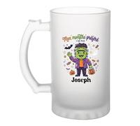 Otshirt Verre à Bière Mon Monstre Préféré C'est Mon Joseph - Beer Glass - Idée Chope de Bière Cadeau Anniversaire Fête Original Famille Travail Départ Collègue Retraite Noël.