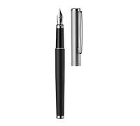 Otto Hutt Design 01 Stylo plume 018-11446 - Stylo plume avec revêtement de haute qualité et surface brillante de couleur noire - Force de plume M