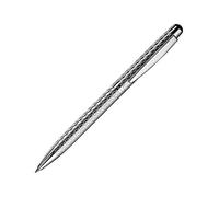 Otto Hutt Porte-Mines Design02, Nid d'Abeille en Argent Sterling Longueur 14cm, Ø 9,8mm