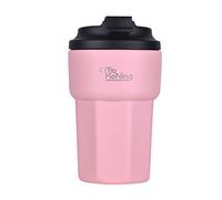 OTTO KONING Mug Isotherme 350 ml, Thermos Café Étanche Acier Inoxydable | Double paroi isolante 4h, inox 18/8 sans BPA, couvercle vissé anti-fuite, compatible porte-gobelet, bureau et voyage