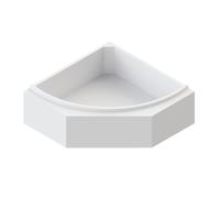 Ottofond Cascade Support de baignoire d’angle, 990142,