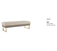 Ottomane Chaiselounge Banquette textile Designer Tabouret de pied Tabouret d'appoint