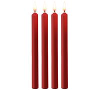 Ouch! Lot de 4 bougies SM TEASING WAX Rouge