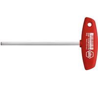 Wiha Wiha Clé mâle avec manche en T Six pans MagicRing® nickelée brillante (22174) 6 x 150 mm Quantité:1