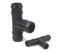 OUFEIJIA EUR Connecteur en T for Tuyau d'irrigation, té pagode for d'arrosage, d'eau Flexible Plastique, connecteur de Type à diamètre égal(39mm 1-1/4'')