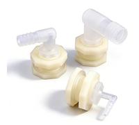 OUFEIJIA EUR Coude de pagode château d'eau/réservoir, connecteur perçage et Fixation d'aquarium/boîte retournement, Pince Seau Colle for Le Drainage(1/2'' 5.6mm)