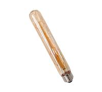 OUGEER Lot de 1 Edison Vintage Tube Ampoule E27 6W T30 Tube Ampoule AC 230V E27 T30 LED Ampoule à Filament Blanc Chaud 2700K Nouvelles Innovations, pour les maisons, les restaurants, les cafés