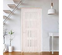 OUGPIU Rideau Bohème en Macramé,90x200cm Tenture Murale Rideau de Porte,Tapisserie de Fenêtre En Coton Tissé à la Main,pour Séparateur de Pièce,Chambre Salon,Fond de Mariage,Décoration D'intérieur