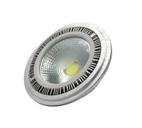 OUHFCASN 1 ampoule LED AR111 G53 12 W 15 W avec base GU10 et spot AR111 pour atelier de magasin à grande hauteur(Warm White,15W GU10)
