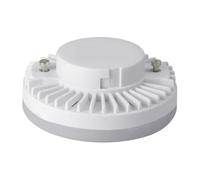 OUHFCASN Ampoule LED décorative GX53 10 W en aluminium, sans scintillement, lampe remplaçable 100 W, 3000 K-6000 K pour atelier de magasin à grande hauteur(Natural White 4000K)
