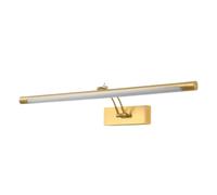OUHFCASN Lampes murales for tableau à LED, éclairage avant for miroir | Lampe de vanité for lavabo, éclairage d'œuvres d'art de bureau de maquillage Largement utilisé(5500-7000K,Gold)