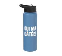 Oui Ma Gâtée: Humour Marseille Drôle Expression Marseillaise Stainless Steel Insulated Water Bottle