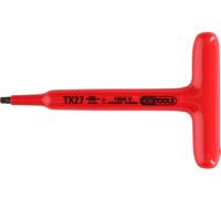 ouille Torx à poignée en T avec isolation de protection, T10, 120 mm KS Tools 117.2412