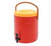 OUKANING Distributeur de boissons isotherme en acier inoxydable de 25 l avec robinet, double paroi pour café, jus et eau, garde au chaud et au froid pendant 24 heures, pour fête, bureau, restaurant