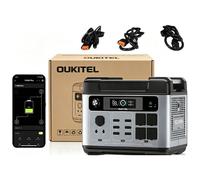 OUKITEL P1000 Plus Centrale Électrique Portable, LiFePO4 Batterie Générateur Solaire Electrique, 1024Wh 1800W Station Energie