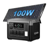 OUKITEL P1000E PlusStation énergétique portable 1800W panneau solaire 100W