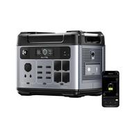 OUKITEL P2001E Plus- Centrale Électrique Portable - 2400W - 2048Wh - APP- Générateur Solaire Electrique, Station Energie