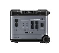 OUKITEL P5000 Pro : Centrale solaire 4000W / 5120Wh + 2 panneaux solaires de 400W – Système de stockage d'énergie portable avec batterie LiFePO4, idéal pour le camping et l'alimentation de secours