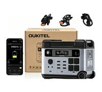 OUKITEL P5000E Pro Station électrique portable 8000W Peak avec 5120Wh LiFePO4 UPS 3200W Contrôle APP Bluetooth