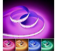 OULARA Bande LED COB RGB 6 m, bande LED qui change de couleur 24 V, bande lumineuse LED flexible multicolore pour chambre, cuisine, décoration de fête DIY (contrôleur et adaptateur vendus séparément)