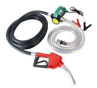 OULUTO 12V 260W Pompe de transfert diesel 45L/min avec gicleurs à arrêt automatique et tuyaux - système d’aspiration carburant électrique gasoil