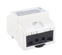 Oumefar Compteur D'énergie Numérique Précis, monophasé, LCD, Testeur de Consommation D'énergie pour Usage Domestique, 220V, 15-60A