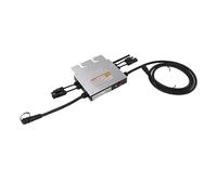 Oumefar Connexion WiFi -onduleur Solaire à Connexion au Réseau 1000W | Alliage d\'aluminium, surveillance sans fil, entrée AC120/AC230V, fonctionnalités multi-protection