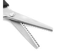 Oumefar coupe fil couture professionnel Ciseaux à cranter ciseaux de couture ciseau cranteur couture ciseaux de bord triangulaires décoratifs en tissu pour artisanat de couture de tissu 3 5 7mm(5mm) S