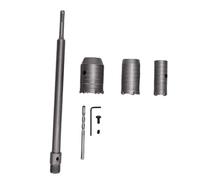 Oumefar Kit de Scie Cloche pour Béton, 42 Tailles Renforcées en Acier
