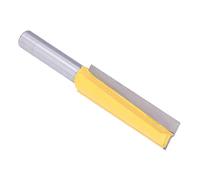 Oumefar Mèche de Toupie Droite en Acier au Tungstène, 1/2 Po de Diamètre | Tige ronde, lame résistante à l\'usure, résistante à la rouille, adaptée au bois tendre et dur.