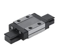 Oumefar Mini Guide de Rail Linéaire, Guidage Coulissant Léger et Durable de Haute Précision pour les Projets de Bricolage avec Roulement en Acier de 6,5 Mm de Hauteur (MGN9C)